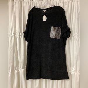 NWT White Birch - Endless Nights of Fun Black Dress. Size L